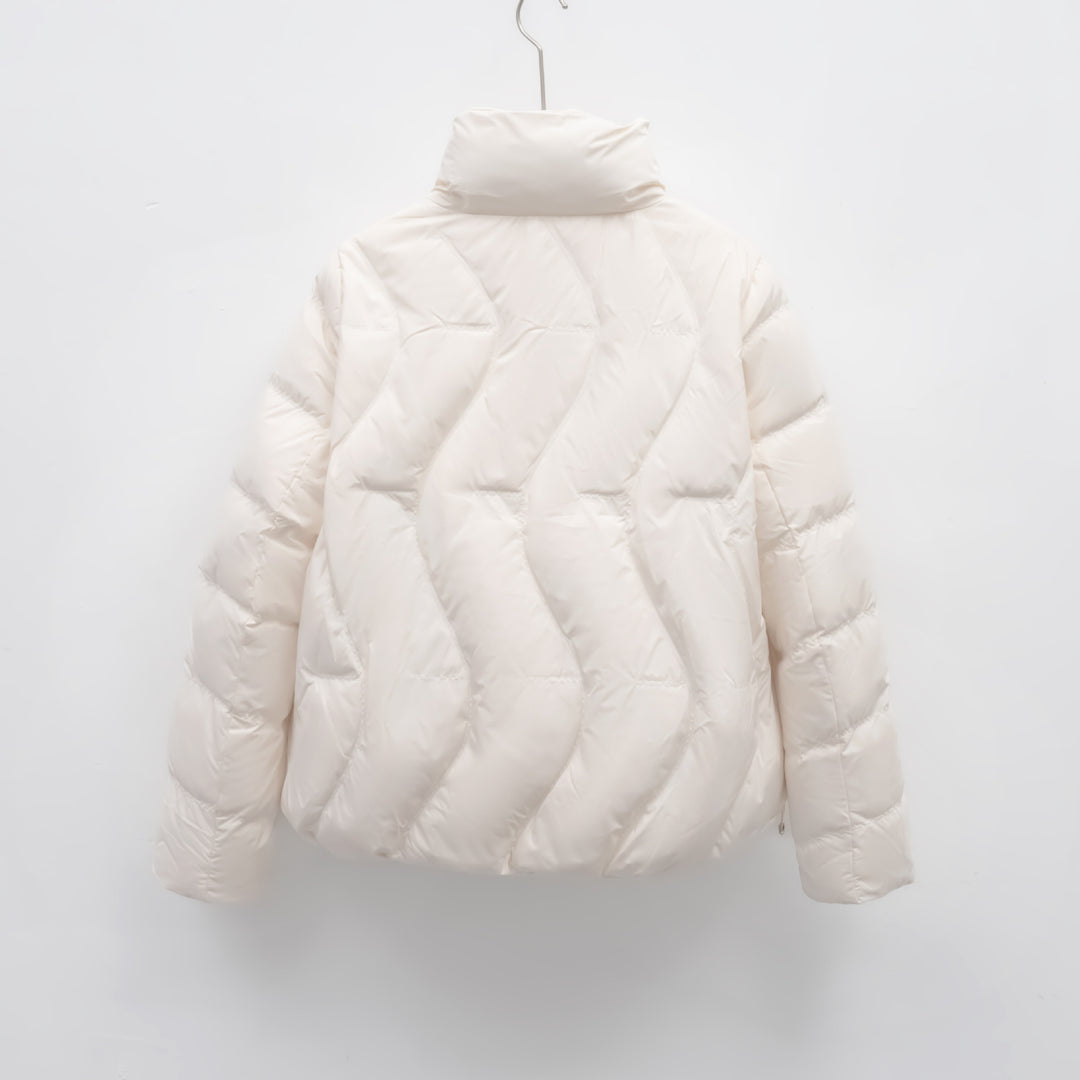 Damen gesteppte Winterjacke mit hochschließendem Kragen Mirla-Eva Jonsson
