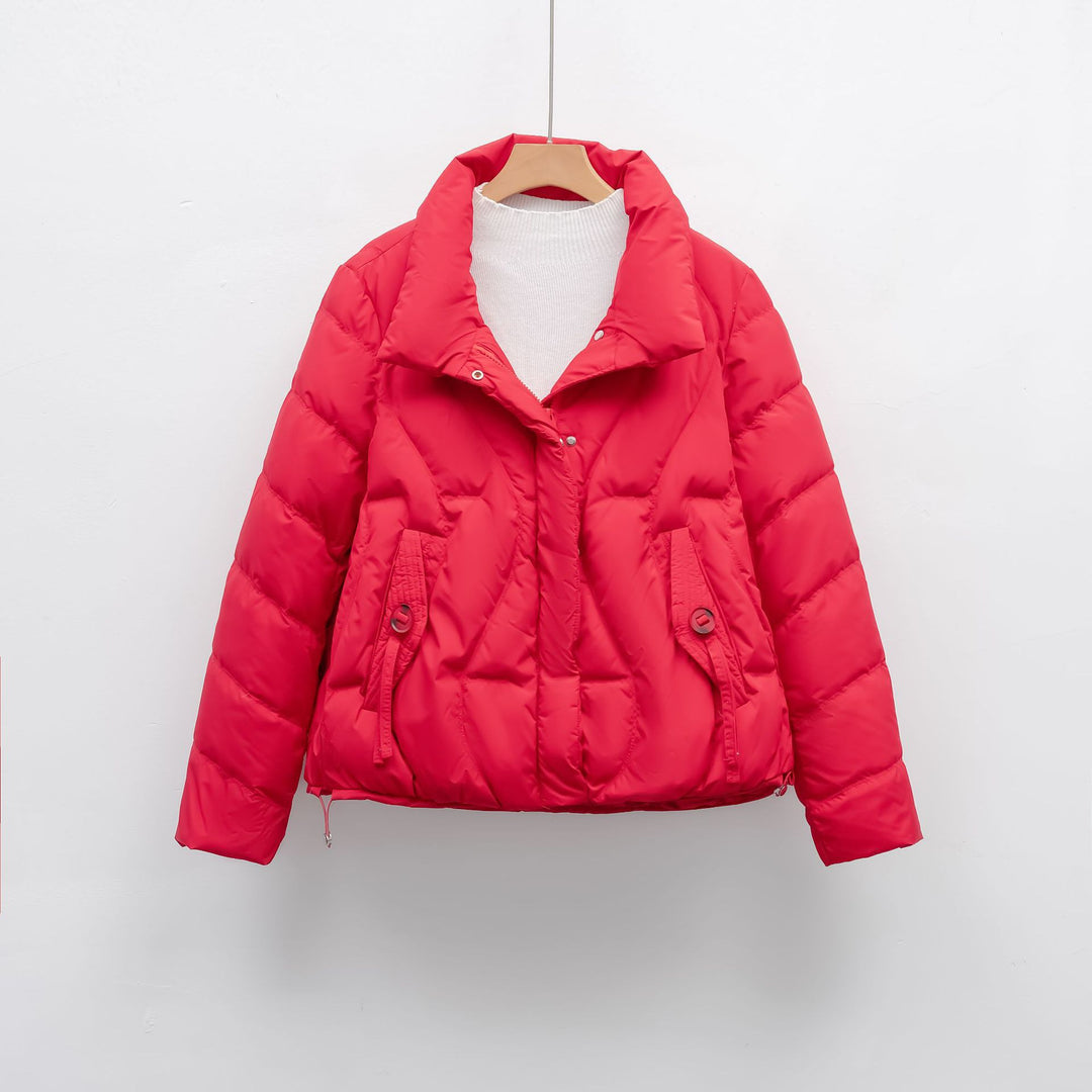 Damen gesteppte Winterjacke mit hochschließendem Kragen Mirla-Eva Jonsson