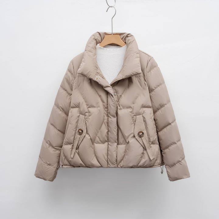 Damen gesteppte Winterjacke mit hochschließendem Kragen Mirla-Eva Jonsson