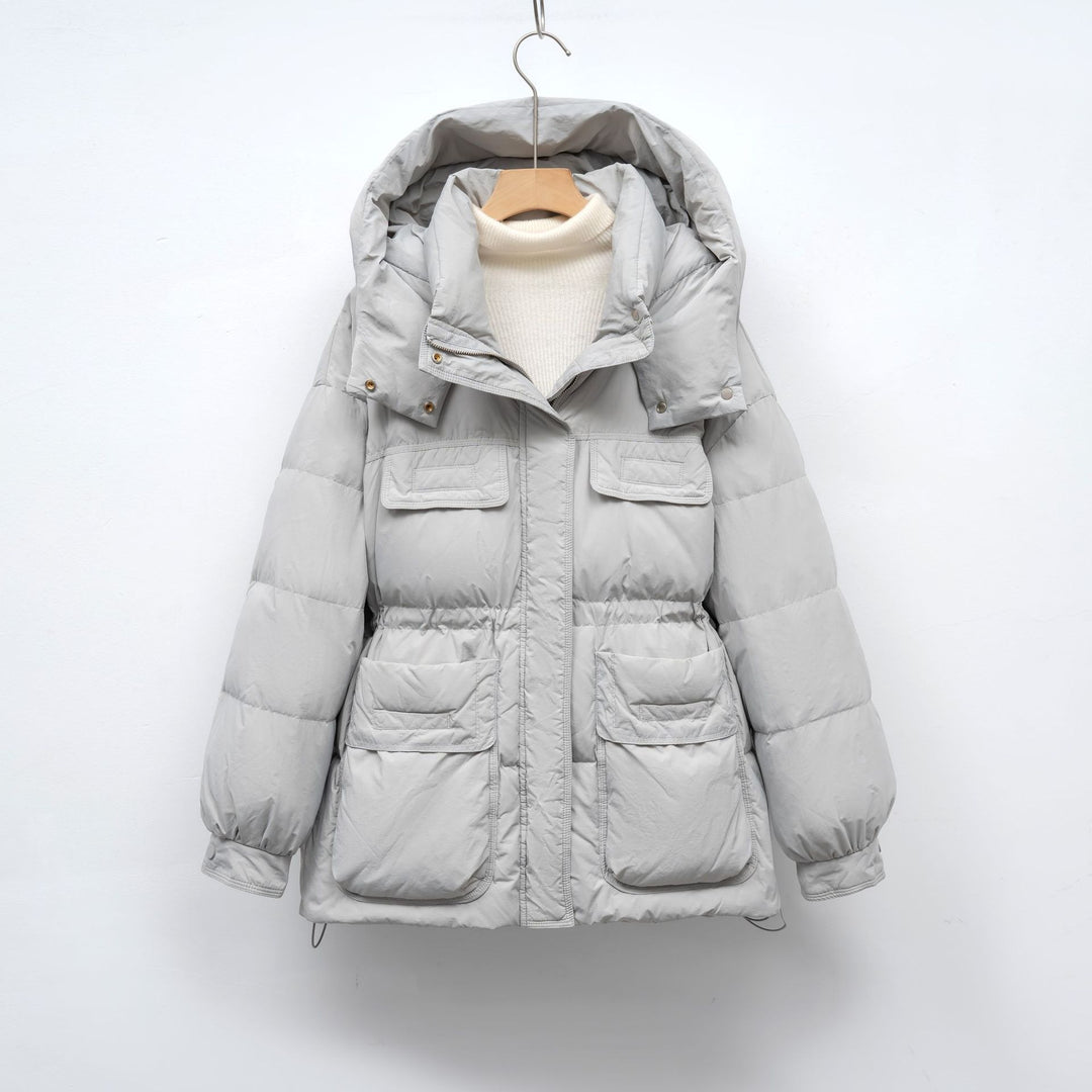 Damen gesteppte Winterjacke mit voluminösem Schnitt und praktischen Taschen Mirla-Eva Jonsson