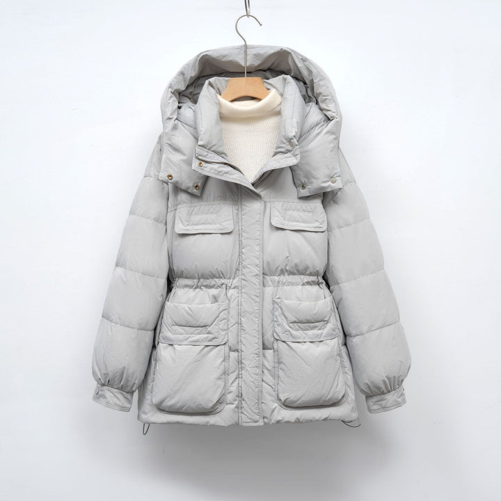 Damen gesteppte Winterjacke mit voluminösem Schnitt und praktischen Taschen Mirla-Eva Jonsson