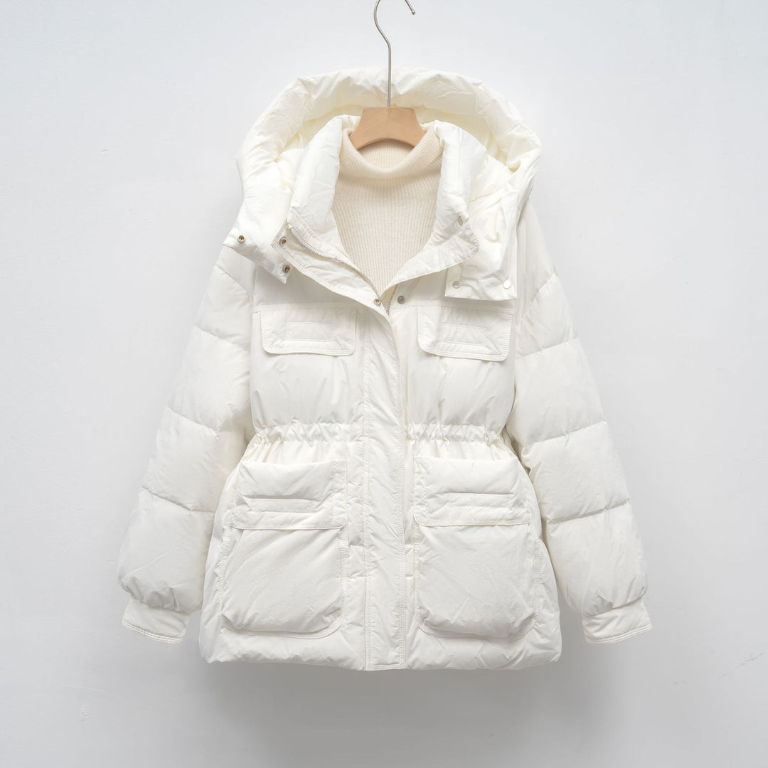 Damen gesteppte Winterjacke mit voluminösem Schnitt und praktischen Taschen Mirla-Eva Jonsson