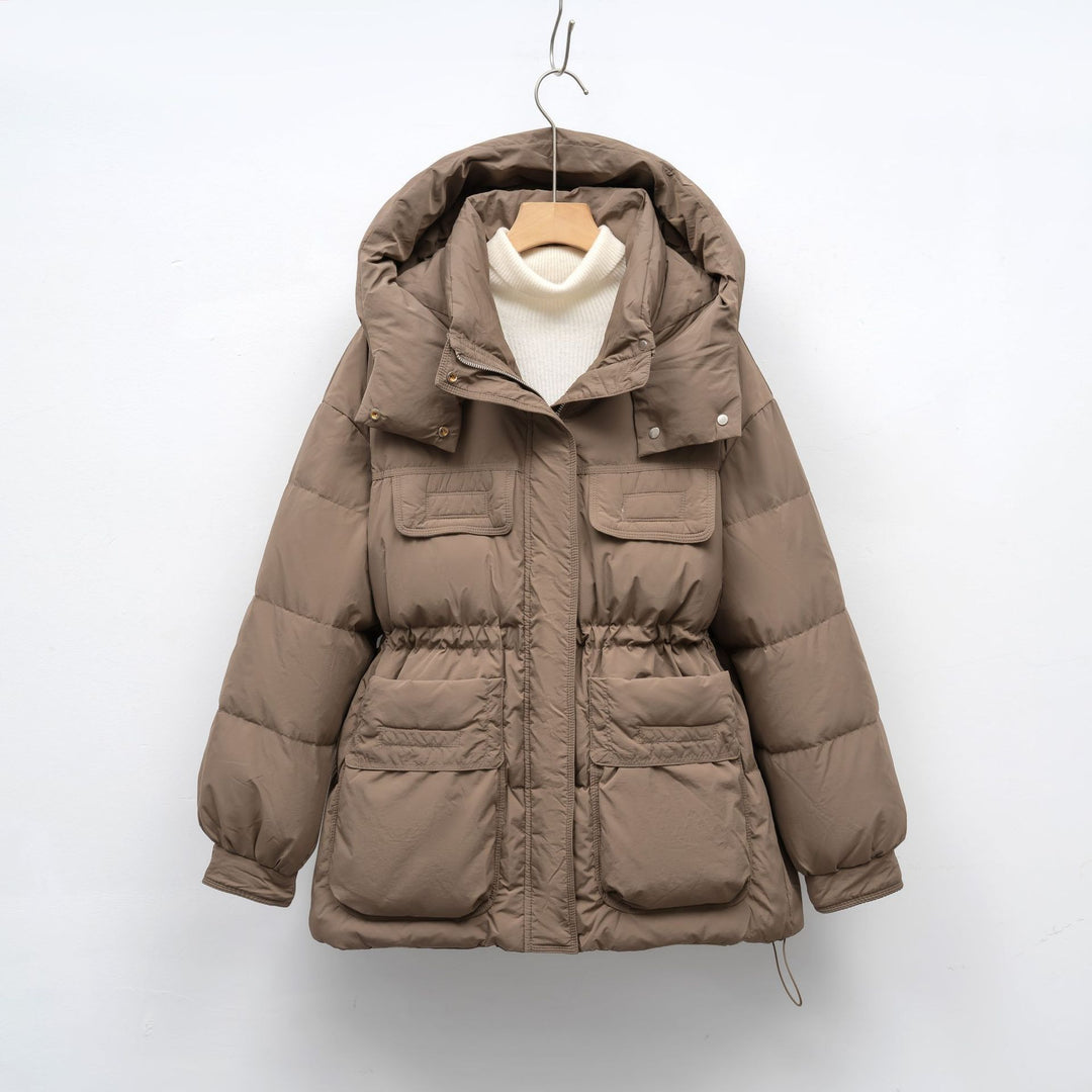 Damen gesteppte Winterjacke mit voluminösem Schnitt und praktischen Taschen Mirla-Eva Jonsson