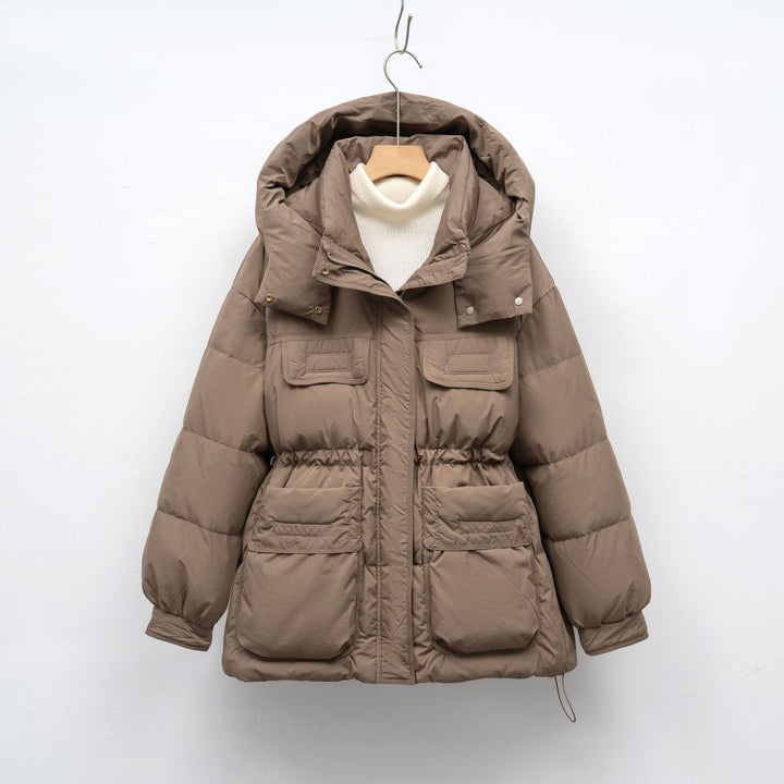 Damen gesteppte Winterjacke mit voluminösem Schnitt und praktischen Taschen Mirla-Eva Jonsson