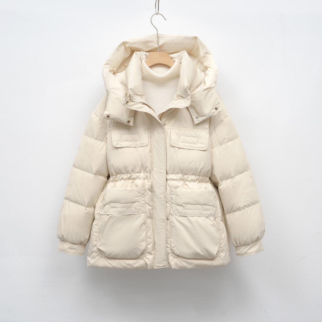 Damen gesteppte Winterjacke mit voluminösem Schnitt und praktischen Taschen Mirla-Eva Jonsson