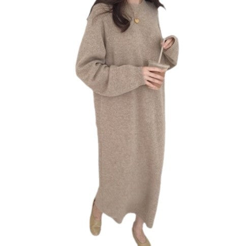 Damen gestricktes Oversized Kleid aus hochwertiger Wolle Mirla-Eva Jonsson