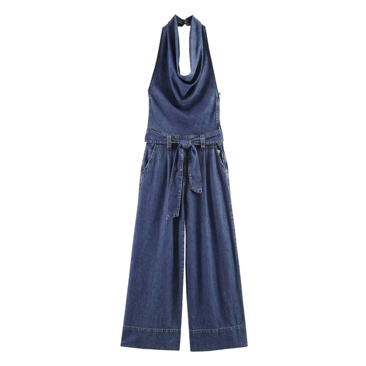 Damen jumper with half neckline and wide leg Mirla-Eva Jonsson