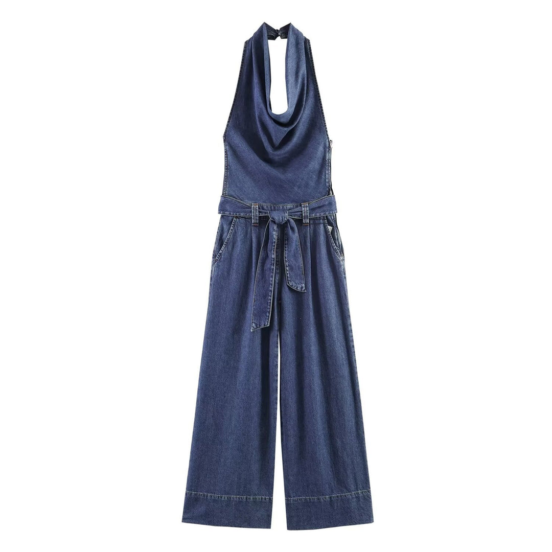 Damen jumper with half neckline and wide leg Mirla-Eva Jonsson