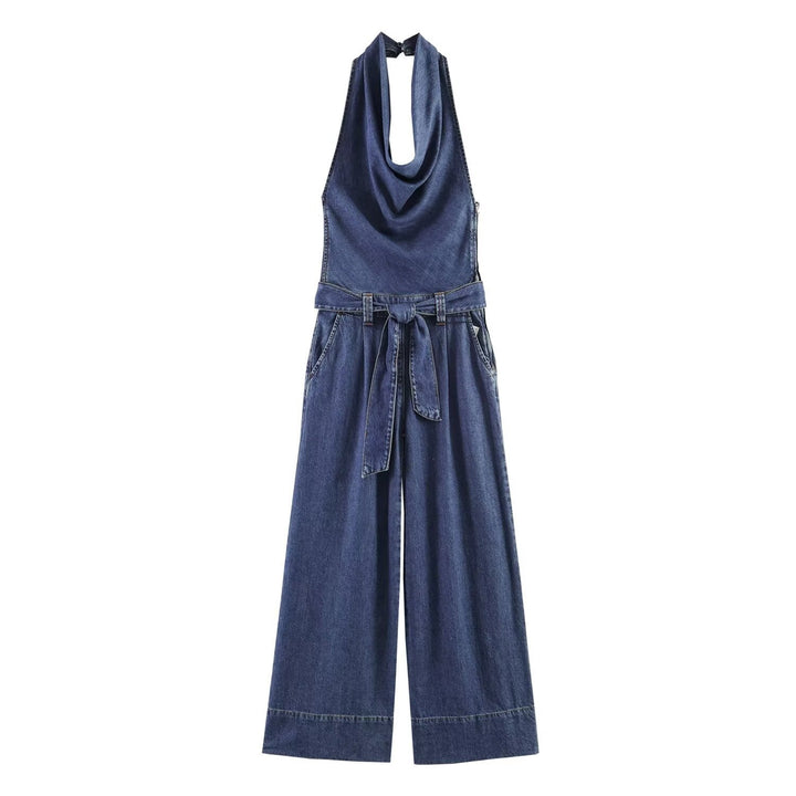 Damen jumper with half neckline and wide leg Mirla-Eva Jonsson