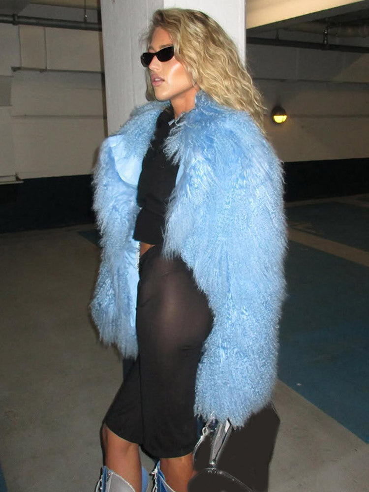 Damen konstfälljacka med oversized snitt Mirla-Eva Jonsson