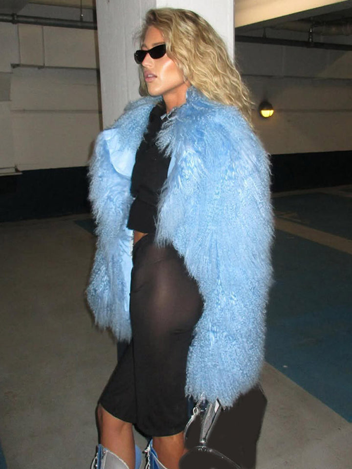 Damen konstfälljacka med oversized snitt Mirla-Eva Jonsson