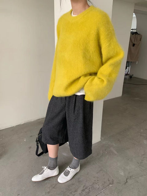 Damen kuscheliger Pullover mit Boxy-Schnitt Mirla-Eva Jonsson