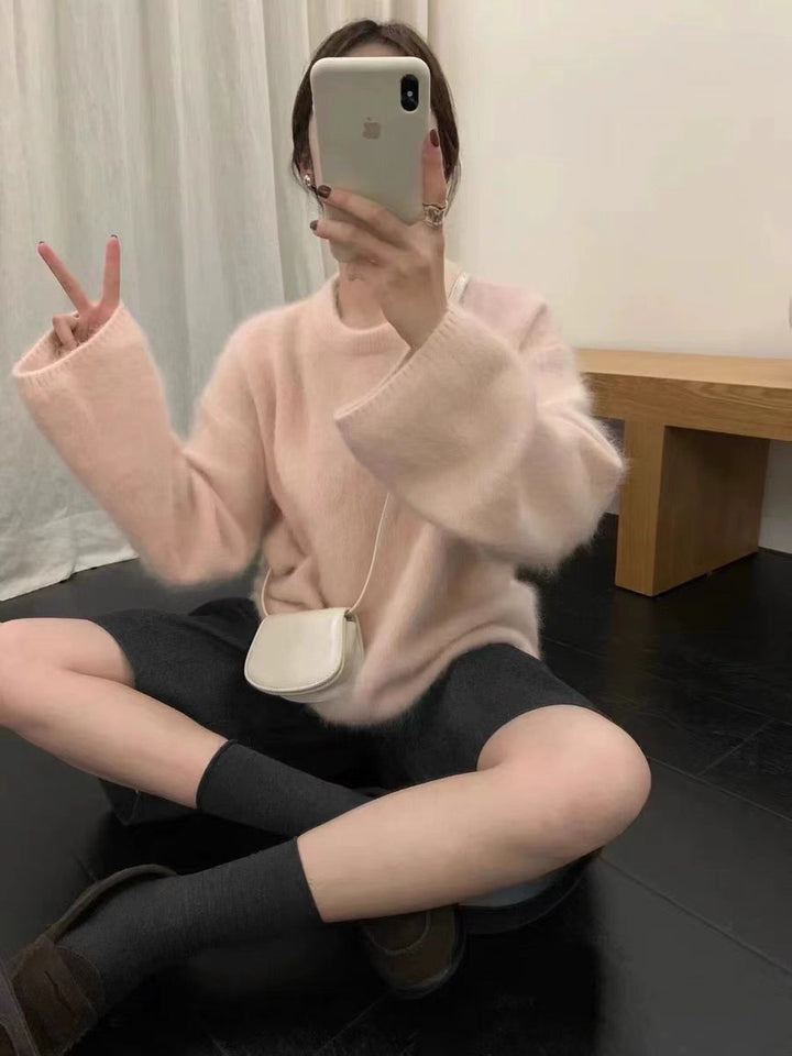 Damen kuscheliger Pullover mit Boxy-Schnitt Mirla-Eva Jonsson