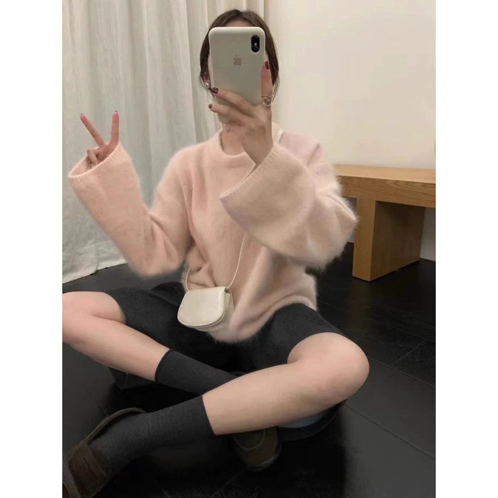 Damen kuscheliger Pullover mit Boxy-Schnitt Mirla-Eva Jonsson