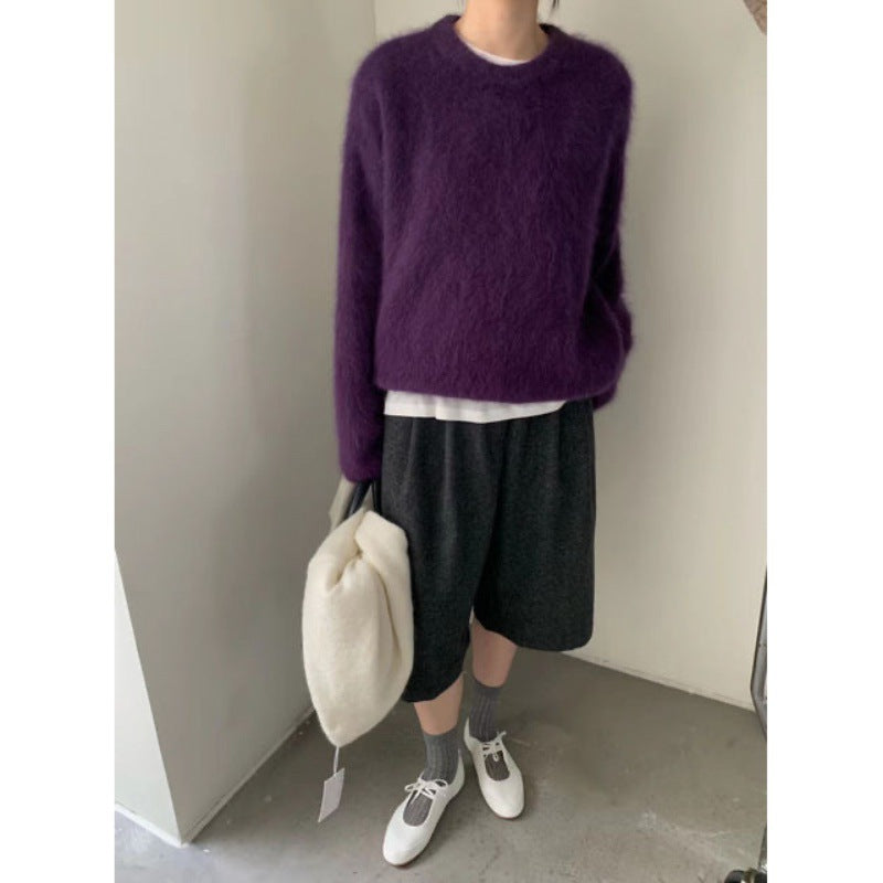 Damen kuscheliger Pullover mit Boxy-Schnitt Mirla-Eva Jonsson