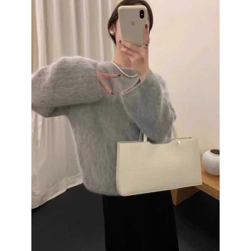 Damen kuscheliger Pullover mit Boxy-Schnitt Mirla-Eva Jonsson
