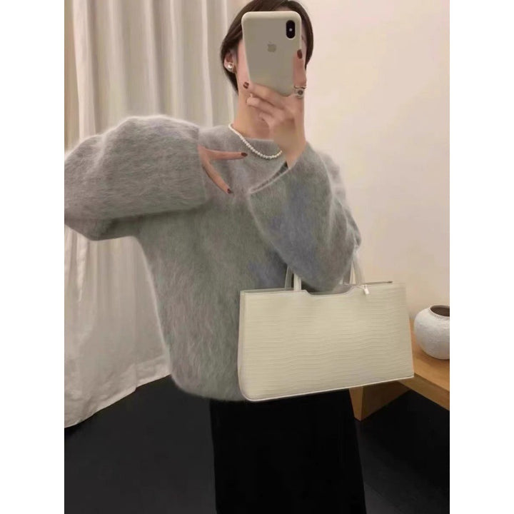 Damen kuscheliger Pullover mit Boxy-Schnitt Mirla-Eva Jonsson