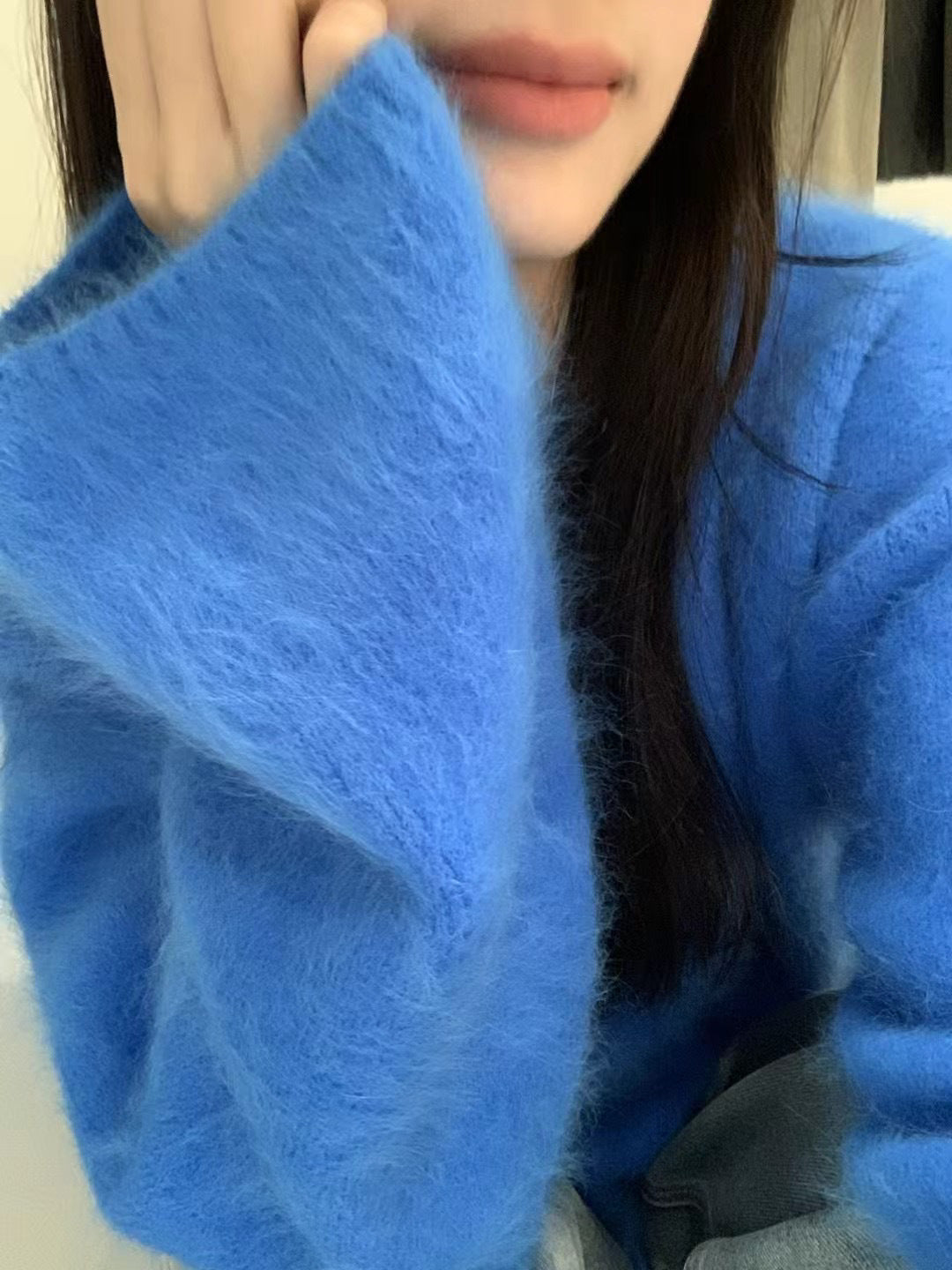 Damen kuscheliger Pullover mit Boxy-Schnitt Mirla-Eva Jonsson