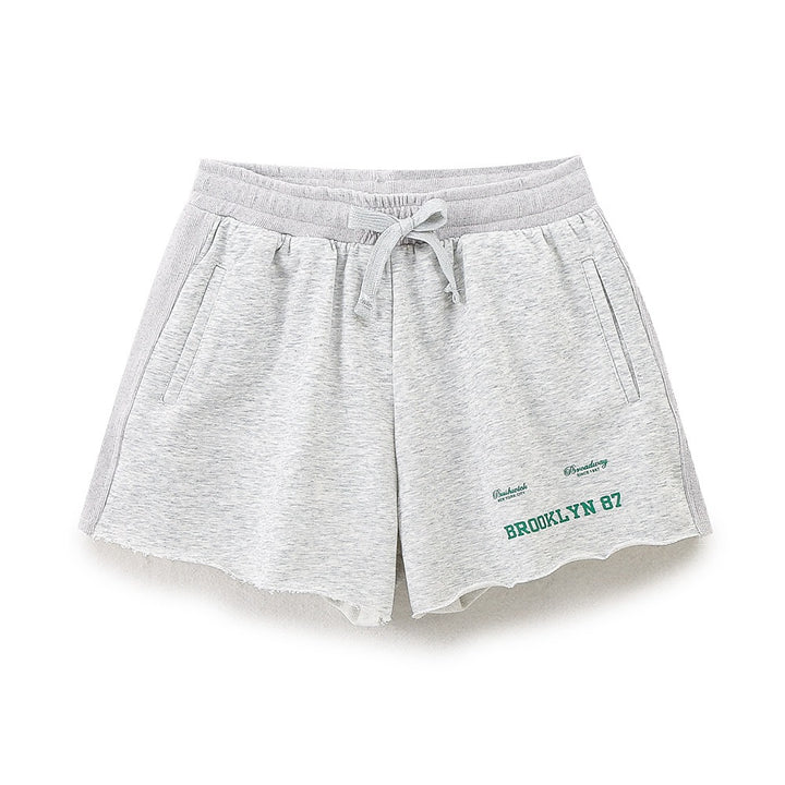 Damen lässiga fritids-shorts med elastisk midja och praktiska fickor Mirla-Eva Jonsson
