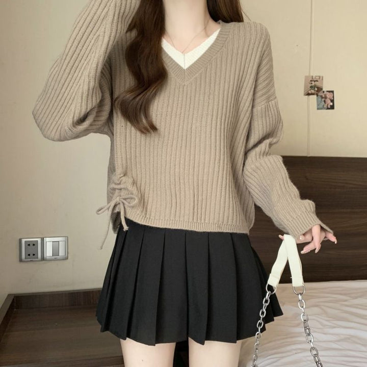Damen lässiger Strickpullover Mirla-Eva Jonsson