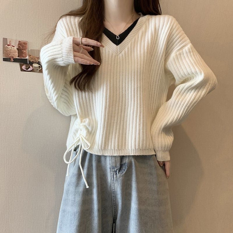 Damen lässiger Strickpullover Mirla-Eva Jonsson