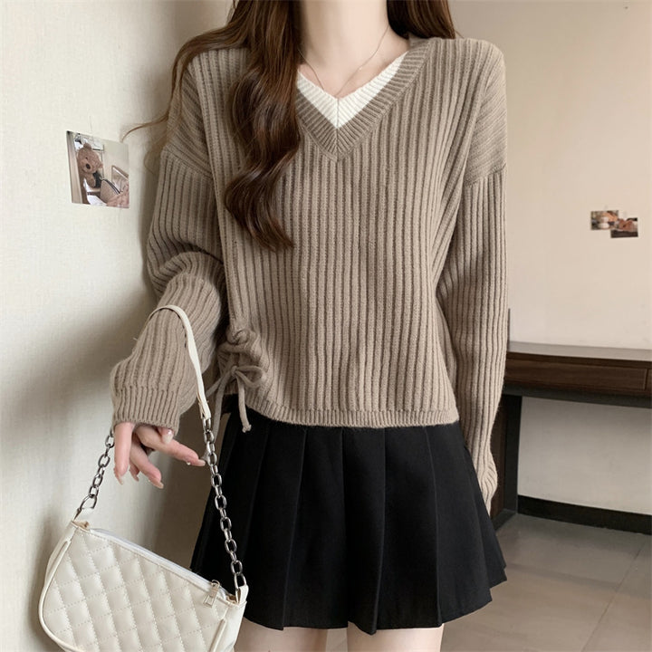 Damen lässiger Strickpullover Mirla-Eva Jonsson