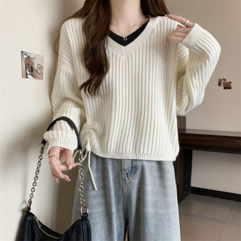 Damen lässiger Strickpullover Mirla-Eva Jonsson