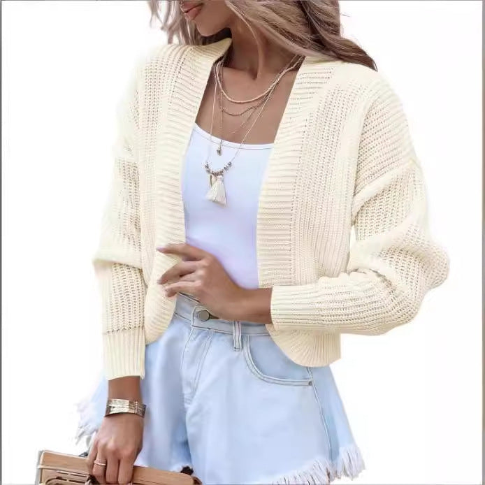 Damen lässiger Strickpullover mit überschnittenen Schultern und weitem Schnitt Mirla-Eva Jonsson