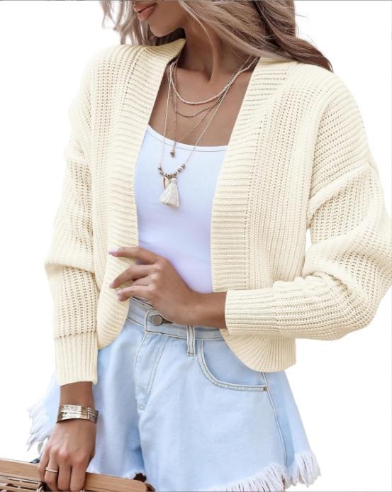 Damen lässiger Strickpullover mit überschnittenen Schultern und weitem Schnitt Mirla-Eva Jonsson