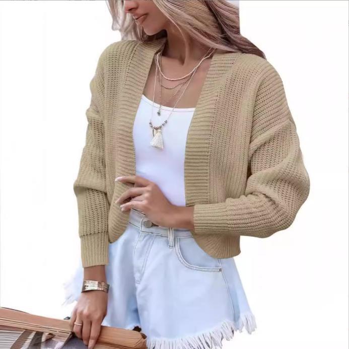 Damen lässiger Strickpullover mit überschnittenen Schultern und weitem Schnitt Mirla-Eva Jonsson
