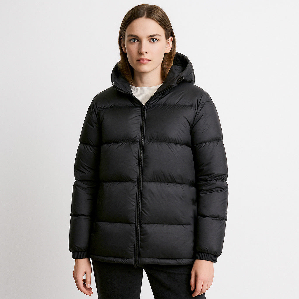 Damen leichte isolierte Winterjacke mit verstellbarer Kapuze Eva Jonsson-Eva Jonsson