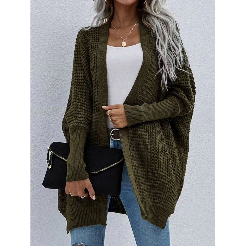 Damen luftige Strickjacke mit offenes Design und feiner Maschenstruktur Mirla-Eva Jonsson