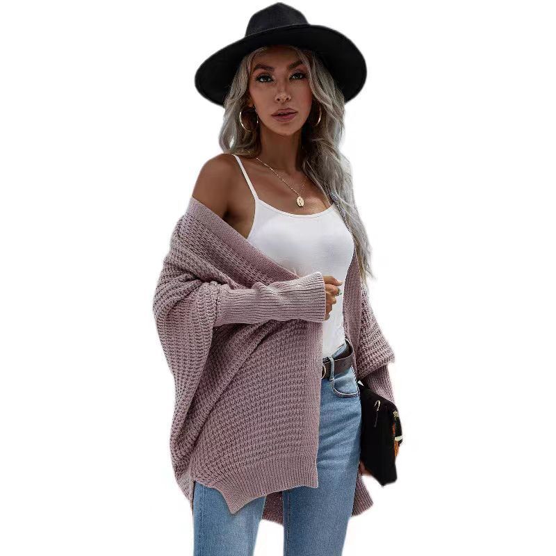 Damen luftige Strickjacke mit offenes Design und feiner Maschenstruktur Mirla-Eva Jonsson