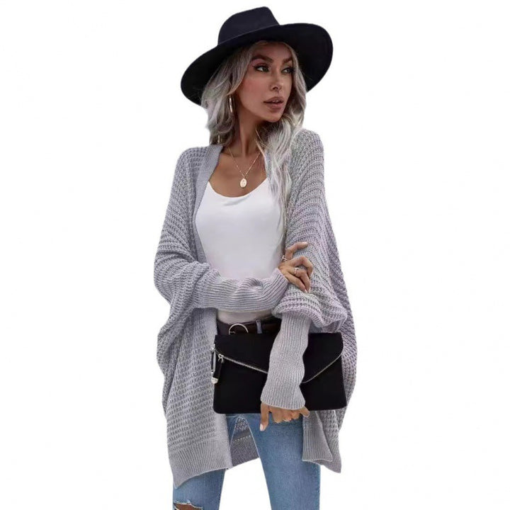 Damen luftige Strickjacke mit offenes Design und feiner Maschenstruktur Mirla-Eva Jonsson