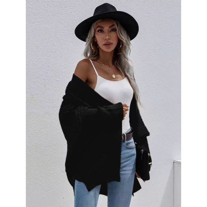 Damen luftige Strickjacke mit offenes Design und feiner Maschenstruktur Mirla-Eva Jonsson