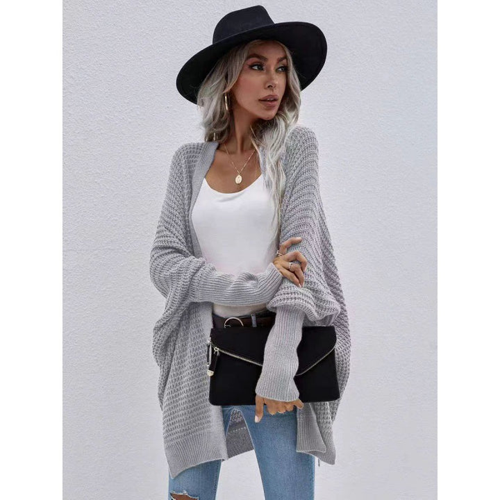Damen luftige Strickjacke mit offenes Design und feiner Maschenstruktur Mirla-Eva Jonsson