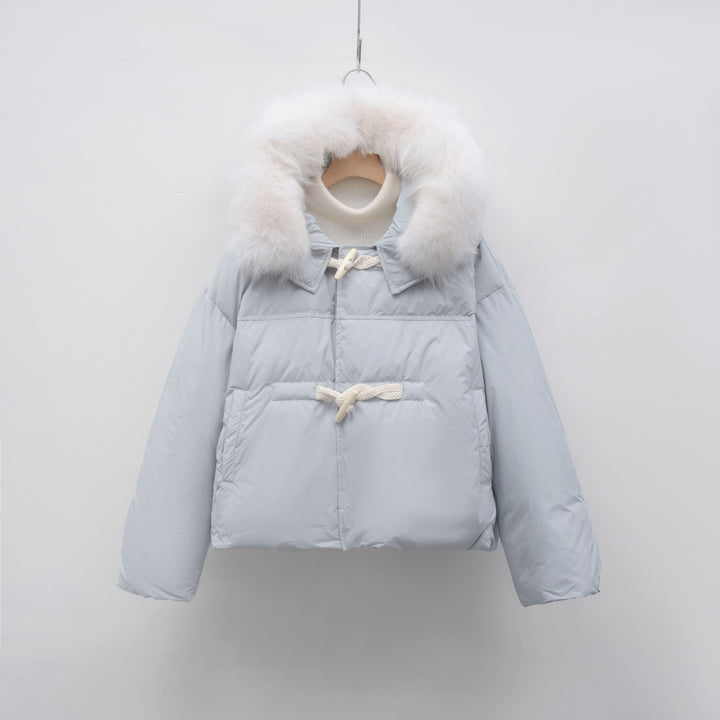 Damen modische Winterjacke mit Kunstfellkragen Mirla-Eva Jonsson
