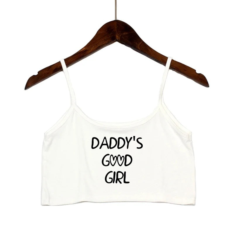 Damen modisches Crop-Top mit verzierten Trägern Mirla-Eva Jonsson