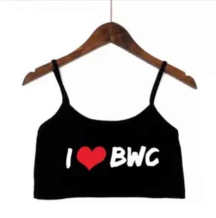 Damen modisches Crop-Top mit verzierten Trägern Mirla-Eva Jonsson