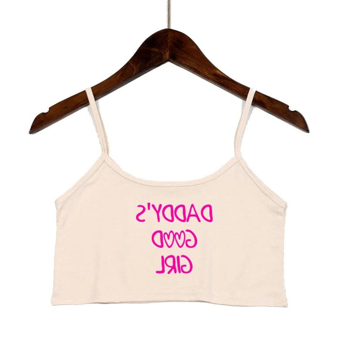 Damen modisches Crop-Top mit verzierten Trägern Mirla-Eva Jonsson