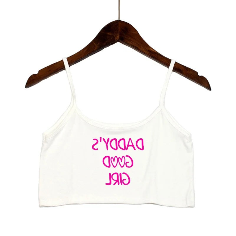Damen modisches Crop-Top mit verzierten Trägern Mirla-Eva Jonsson