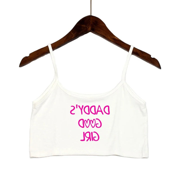 Damen modisches Crop-Top mit verzierten Trägern Mirla-Eva Jonsson
