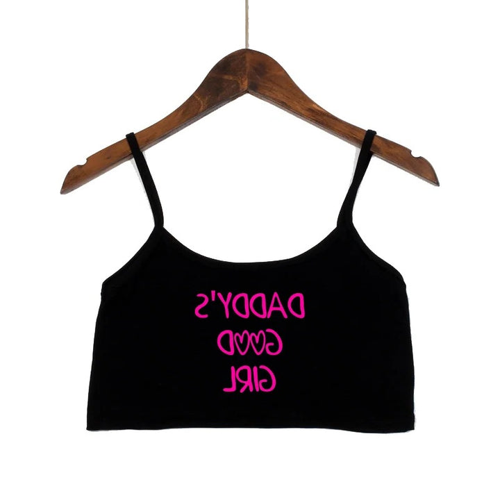 Damen modisches Crop-Top mit verzierten Trägern Mirla-Eva Jonsson