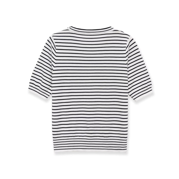 Damen randig T-shirt med korta ärmar Mirla-Eva Jonsson