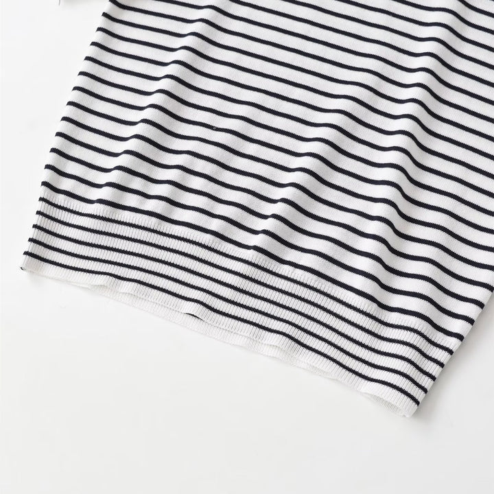 Damen randig T-shirt med korta ärmar Mirla-Eva Jonsson