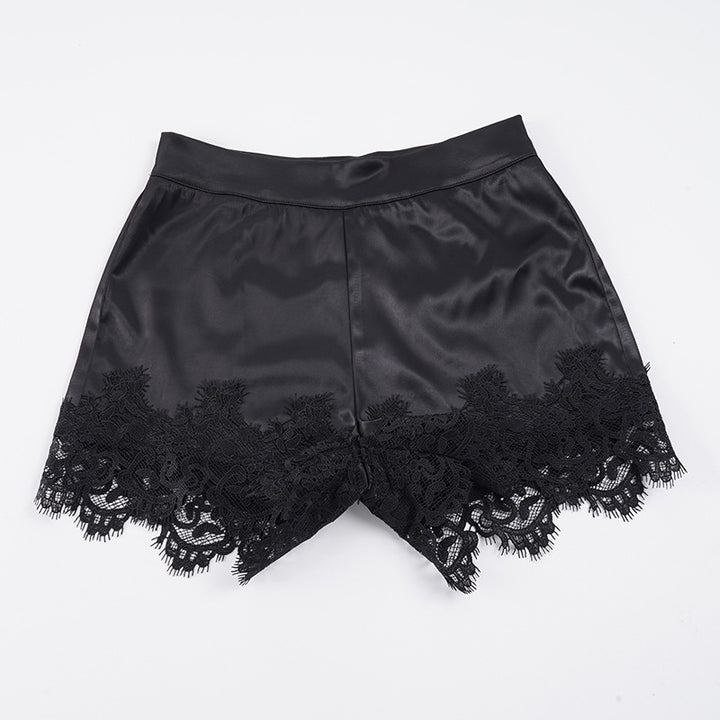 Damen shorts med elegant spetsdekoration Mirla-Eva Jonsson