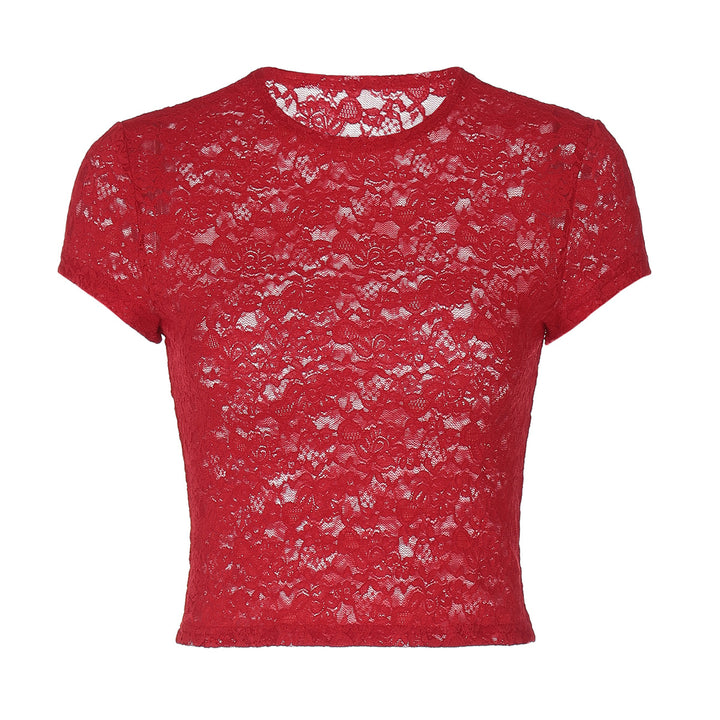 Damen spets crop top Mirla-Eva Jonsson