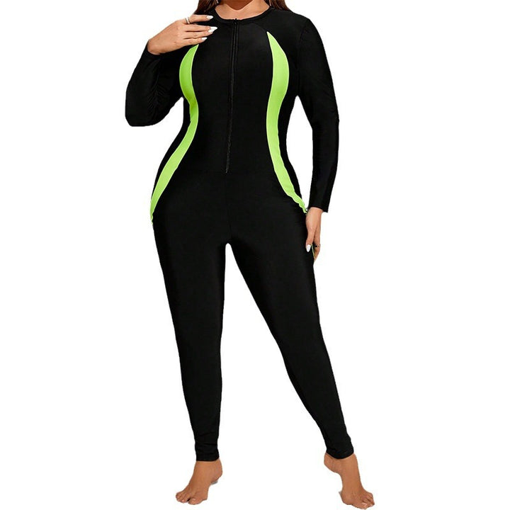 Damen sport suit with stylish zipper and figure-hugging cut Mirla-Eva Jonsson