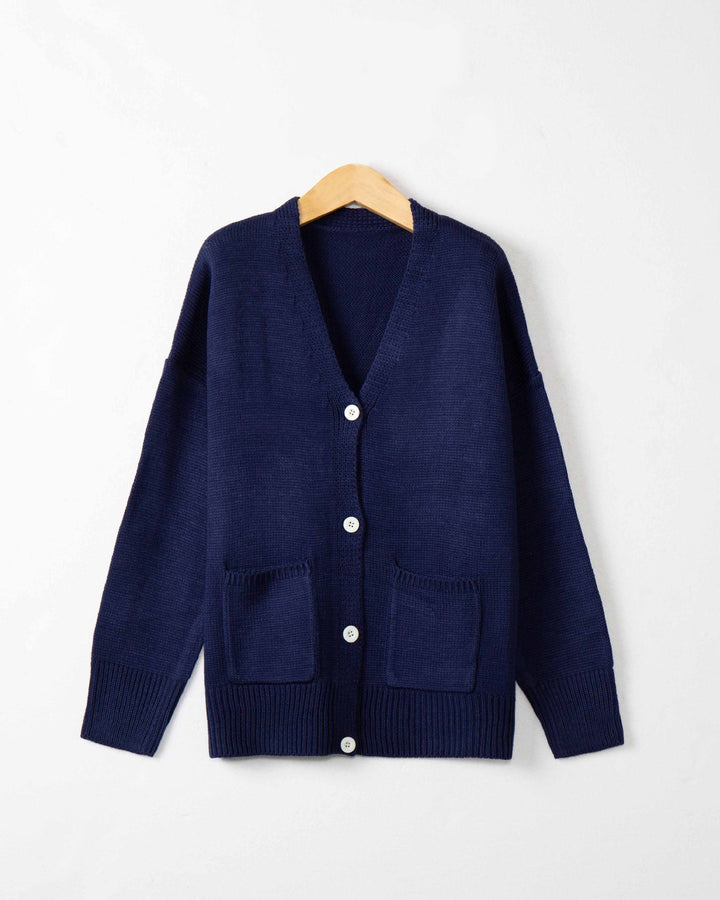 Damen stickjacka i modern oversized stil Mirla-Eva Jonsson