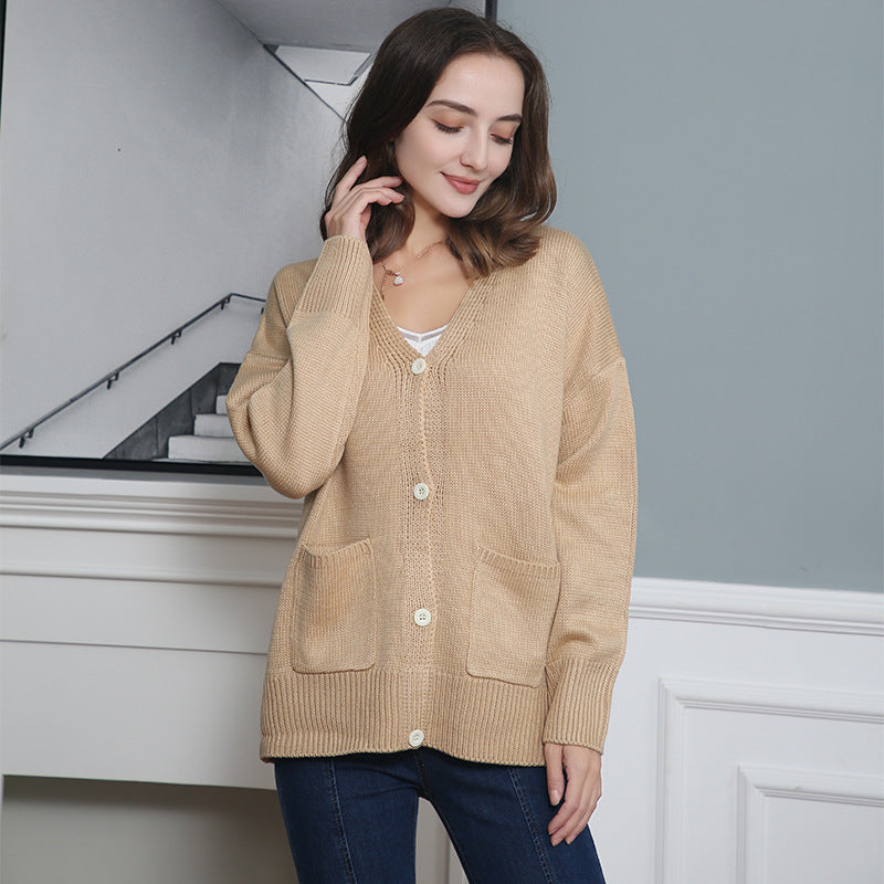 Damen stickjacka i modern oversized stil Mirla-Eva Jonsson